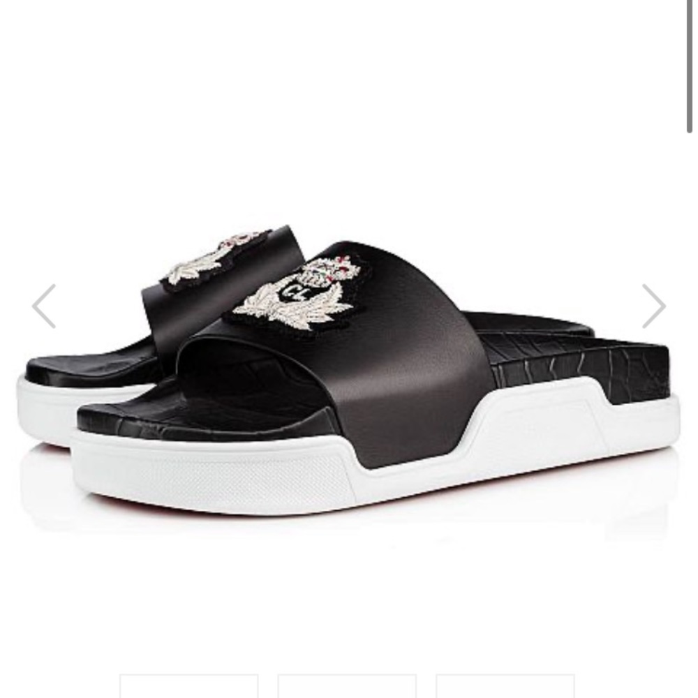 Christian Louboutin slides